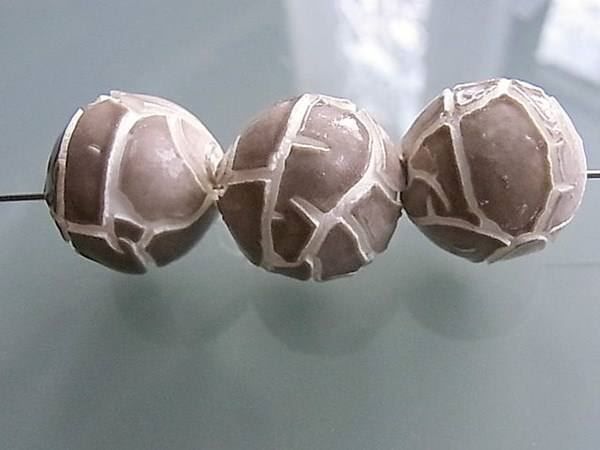 Perle (finte): Perle Keramik       beige-braun 19mm – Nuovo (secondo la descrizione) da Alpnachstad venduto da perlengaby 1