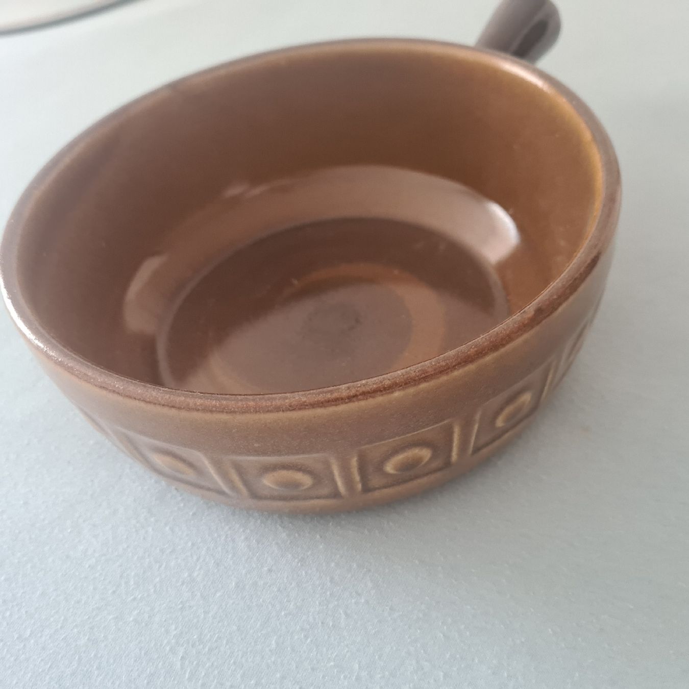 Pfannen: Fondue Pfanne  – Gebraucht aus Steinen von turbogeiss99 2