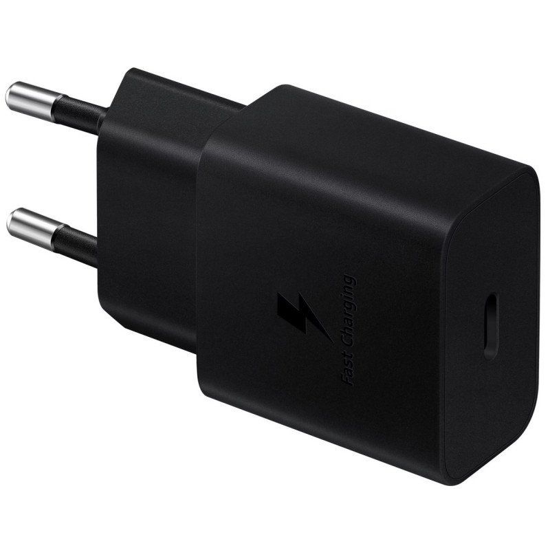 Samsung Caricabatterie: Samsung Ladegerät, 15W, 1x USB-C, Schwarz – Nuovo e nell'imballaggio originale da Dietlikon venduto da SAT-SWISS 1