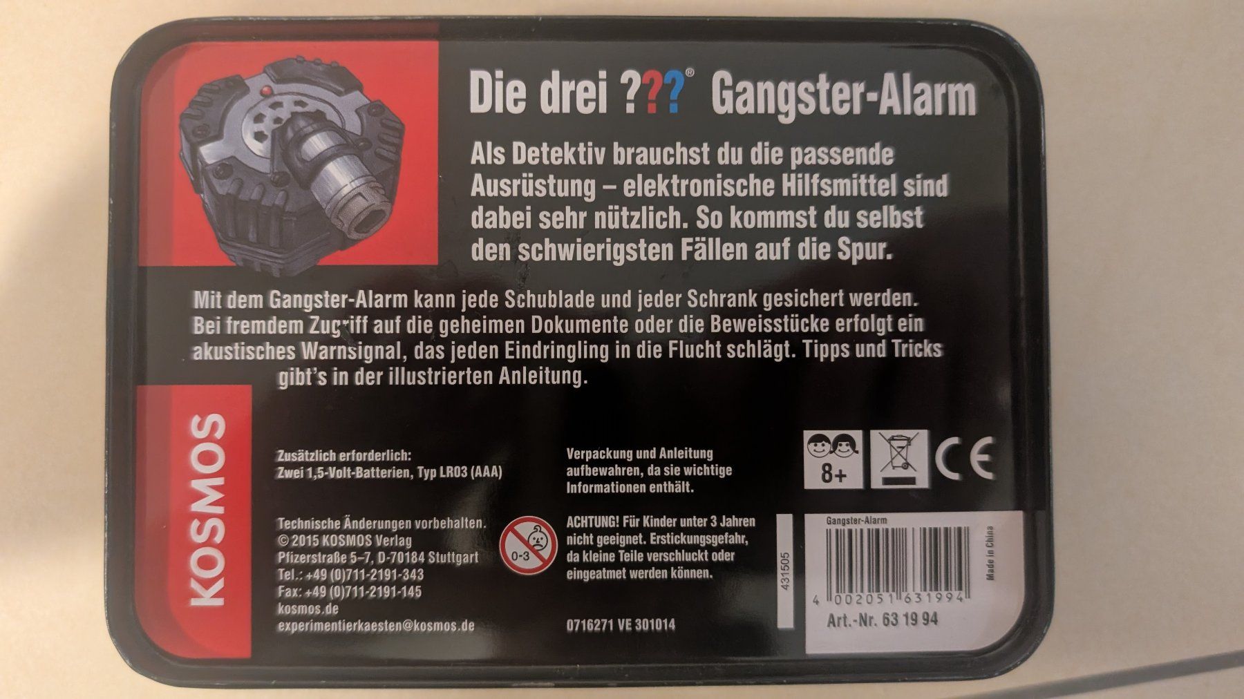 Giocattoli: Die drei ??? - Gangster-Alarm – Usato da Dübendorf venduto da movana 1