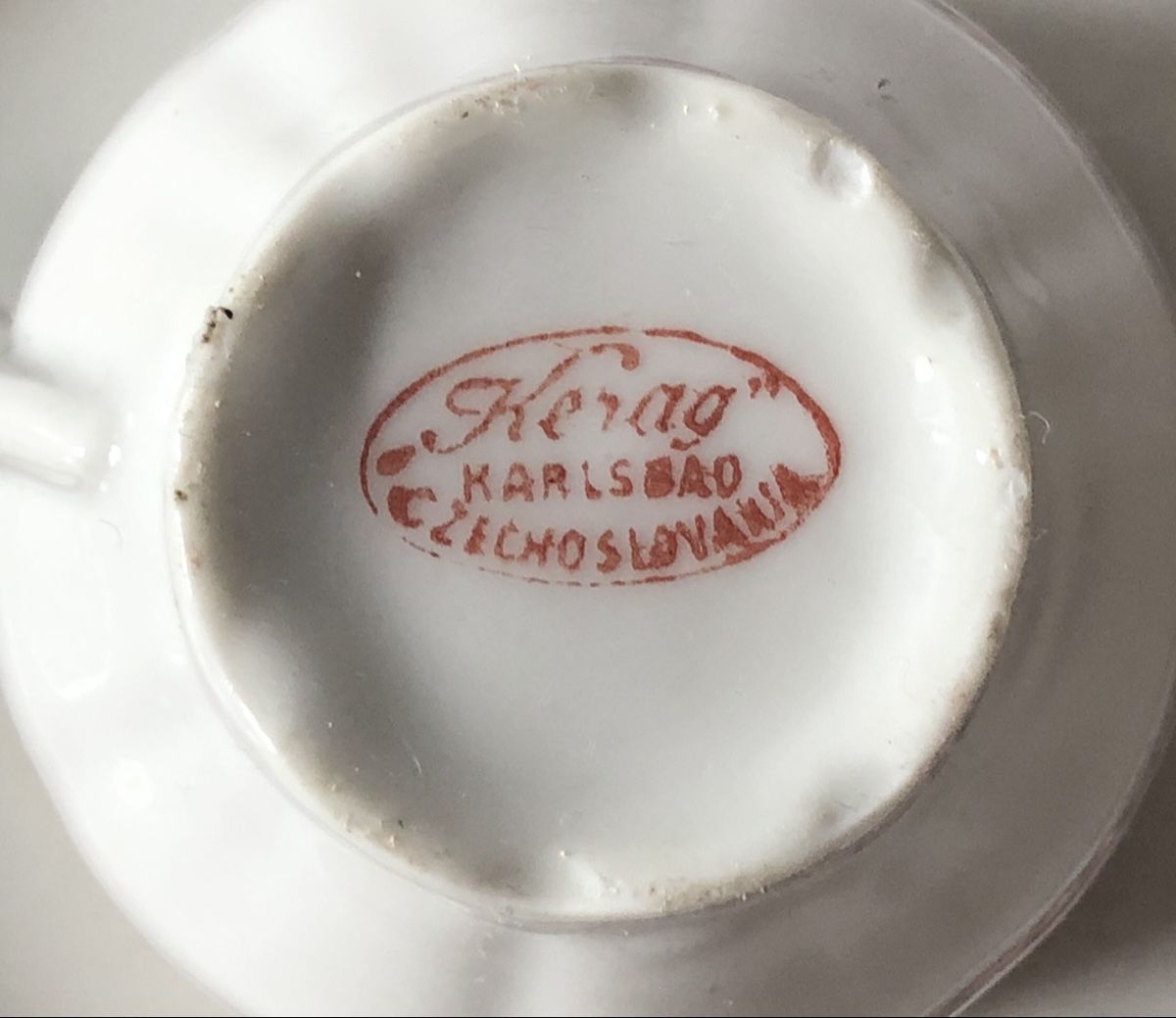 Tazze: 5 Vintage Mokkatassen mit Unterteller – Usato da Wildberg venduto da wild59 4
