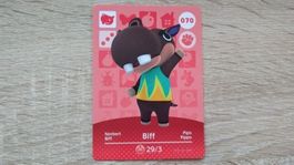 Animal Crossing amiibo Karte, Biff / Norbert, Nr. 070