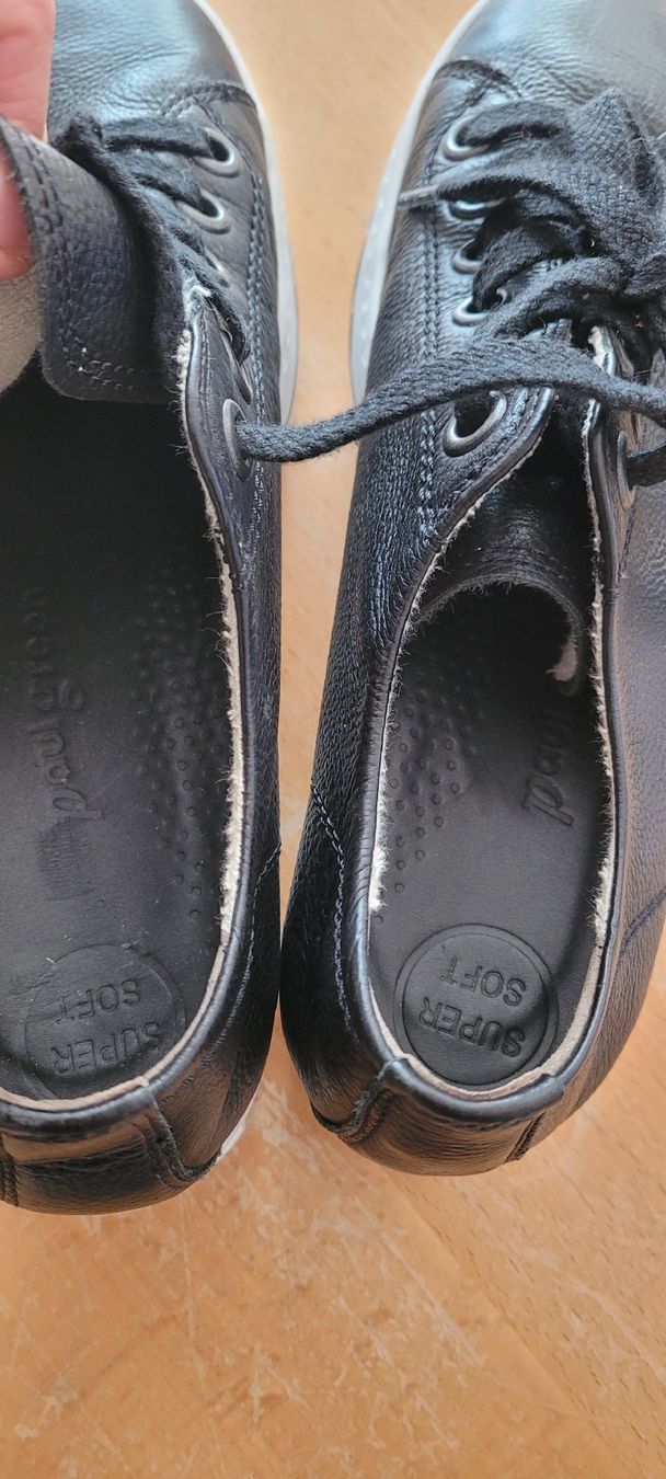 Paul Green Scarpe da donna: Paul green basket noir cuir 38 – Usato da Echallens venduto da frimousse2008 2