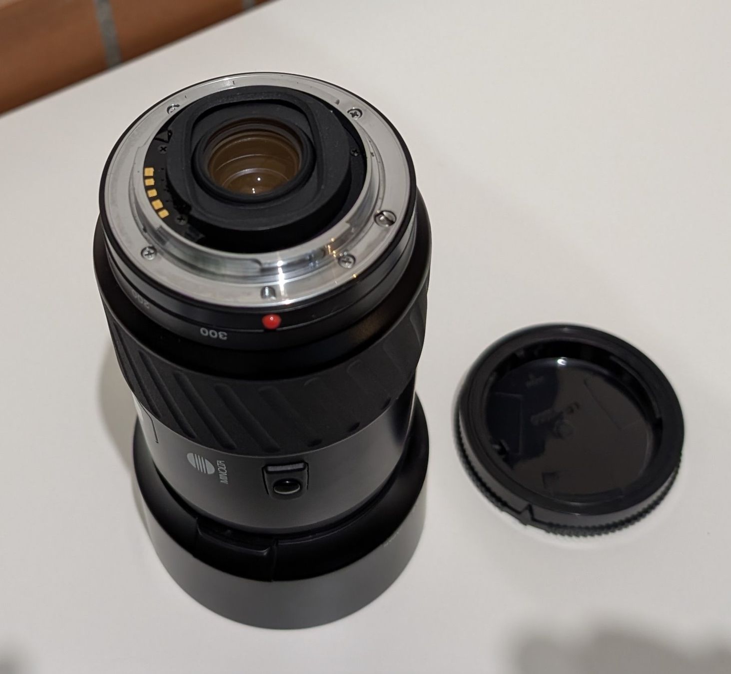Minolta Obiettivi: Minolta AF 100-300mm Zoomobjektiv – Usato da Pfaffhausen venduto da angliker 3