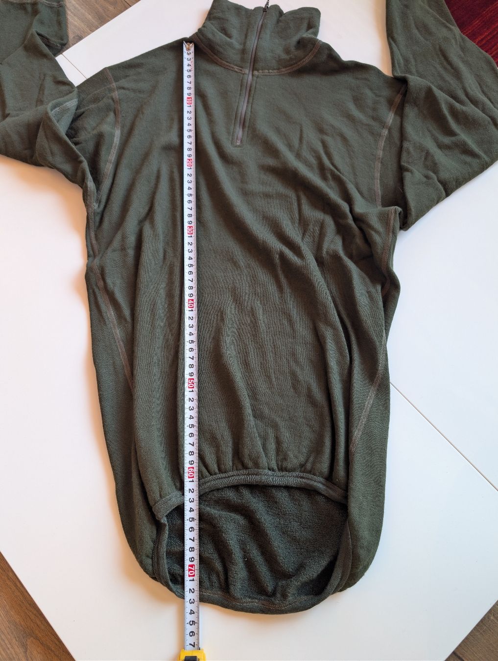Biancheria intima: ACLIMA - Mérinos Woolterry Polo Vert Olive Taille S – Usato da Haute-Nendaz venduto da DetoutDerien 2