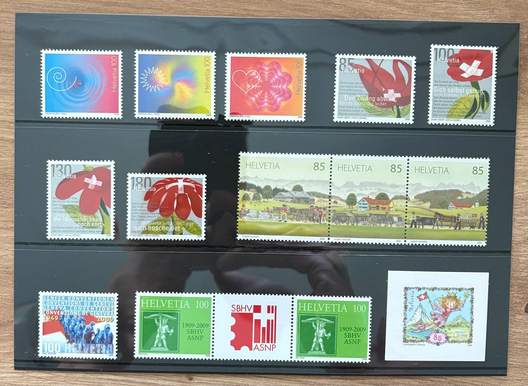 Tutti i francobolli: LOT SCHWEIZER BRIEFMARKEN NEU – Nuovo (secondo la descrizione) da Ostermundigen venduto da wini63
