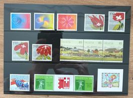LOT SCHWEIZER BRIEFMARKEN NEU