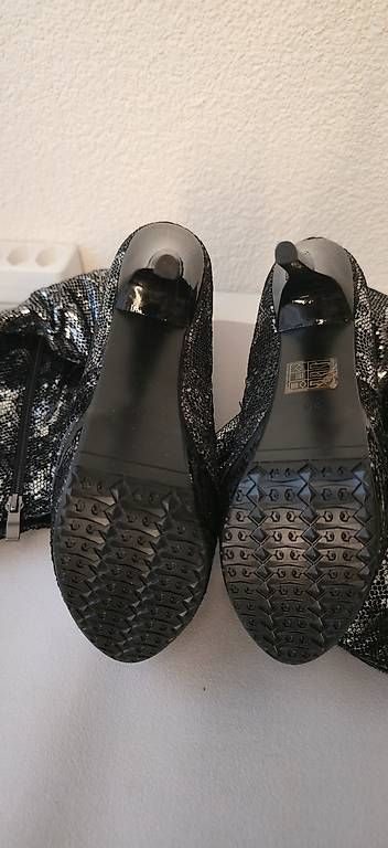 Scarpe da donna: High Heels Stiefel Schlangen Optik – Usato da Luzern venduto da sabidu1 4