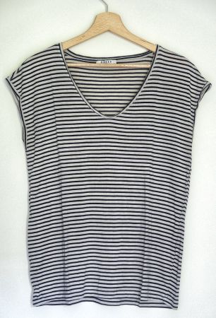 T-Shirt PIECES Gr. L gestreift