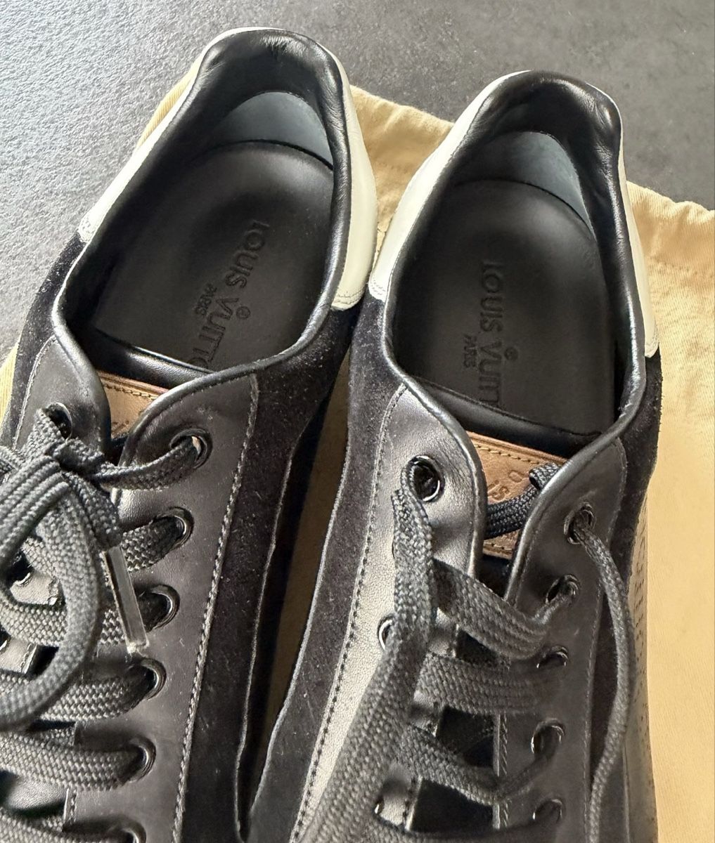 Louis Vuitton Scarpe da uomo: Baskets cuir LOUIS VUITTON (42) – Usato da Marly venduto da Nor_al3