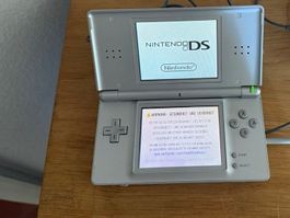 Nintendo DS Silber - Klassiker für Retro-Gamer!  Top!
