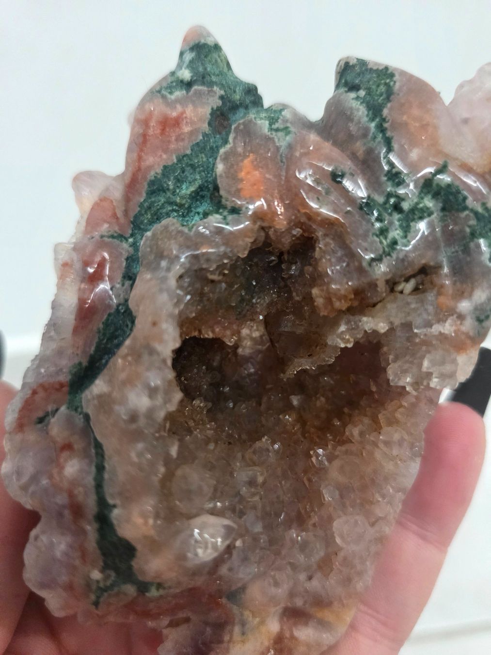 Minerali & Pietre curative: HQ AAA Pink Amethyst Freiform Delfin Schnitzerei 295 – Nuovo e nell'imballaggio originale da Matzingen venduto da Shay_Crystalz 1