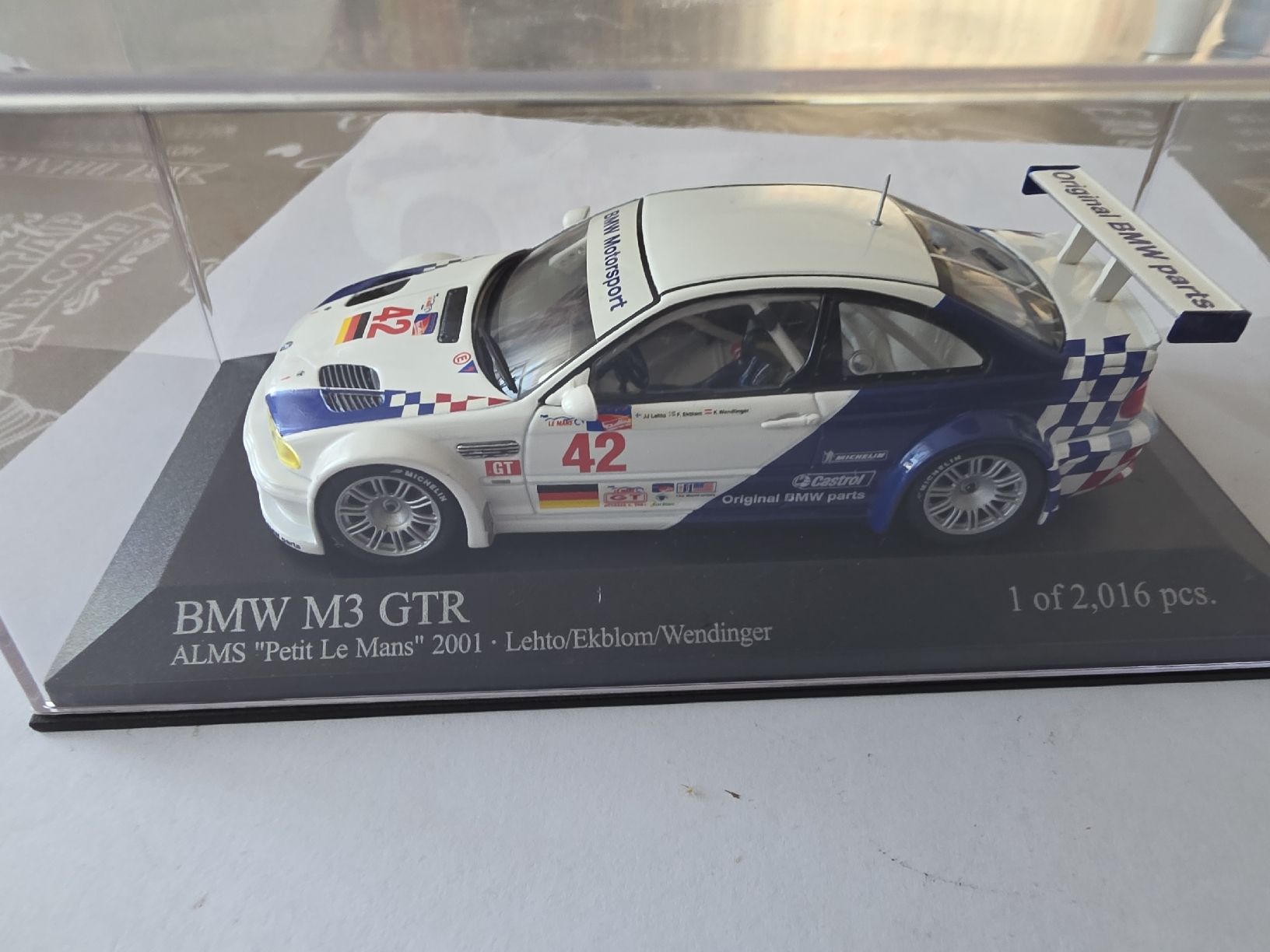 BMW Modellautos: BMW M3 GTR – Neu und originalverpackt aus Alpnach Dorf von Claudio1488