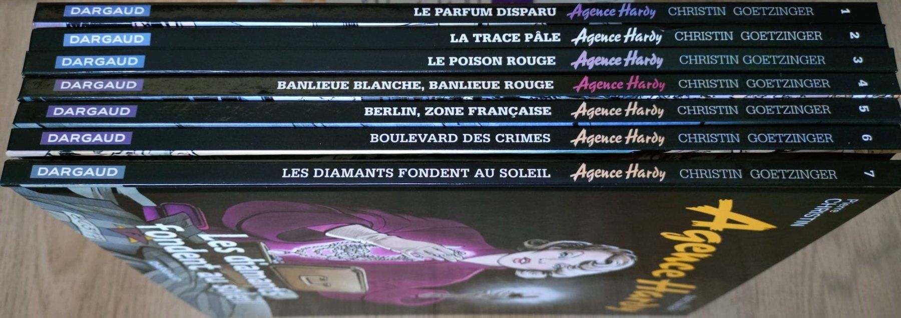 Fumetti: Agence Hardy - 1 à 7 – Usato da Cornaux NE venduto da jlummel 2