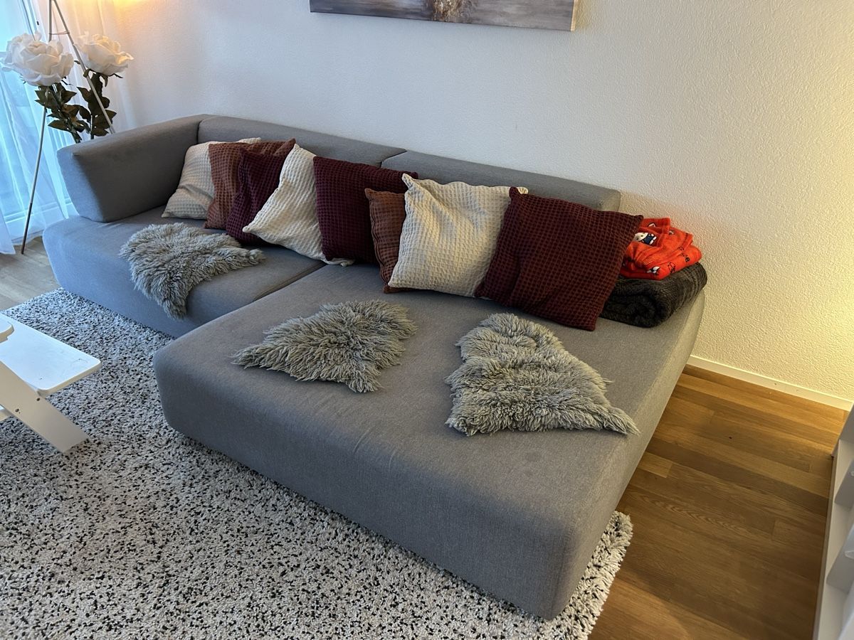 Sofas: Ecksofa grau, L-Form, gebraucht (GRATIS) – Gebraucht aus Burgdorf von RSchweizer80 2