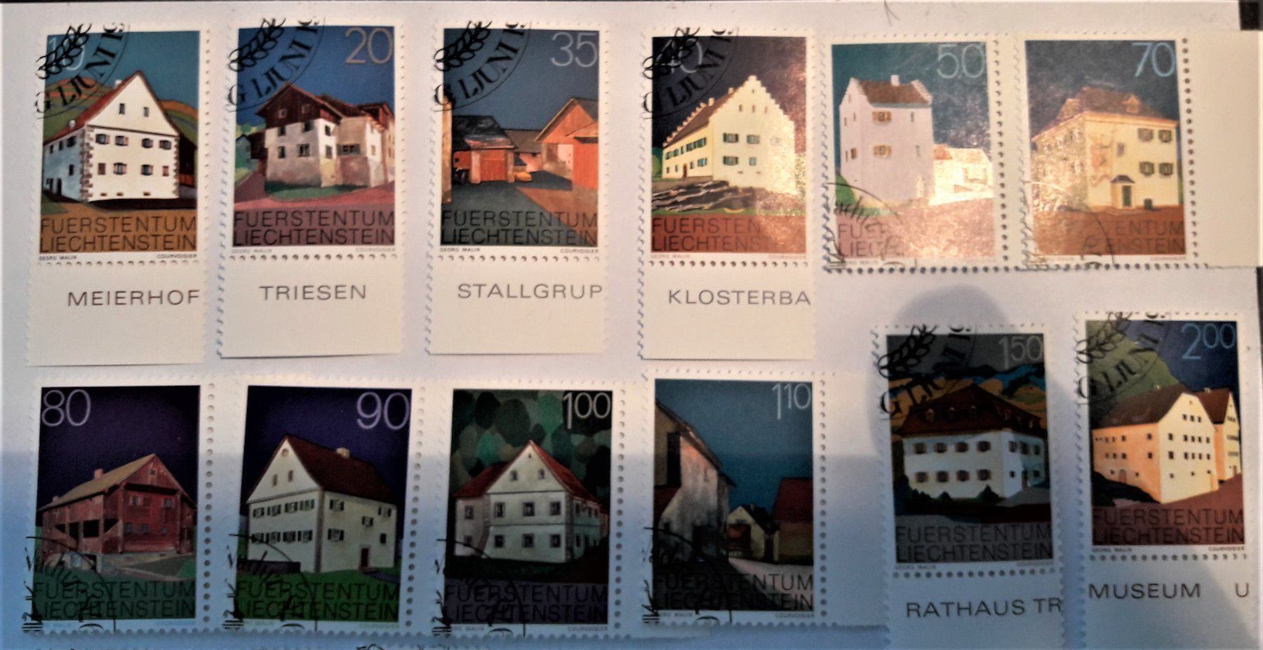 Tous les timbres: 1978 JSA gestempelt – Neuf (Voir description) à Alten par Regenwasser 2