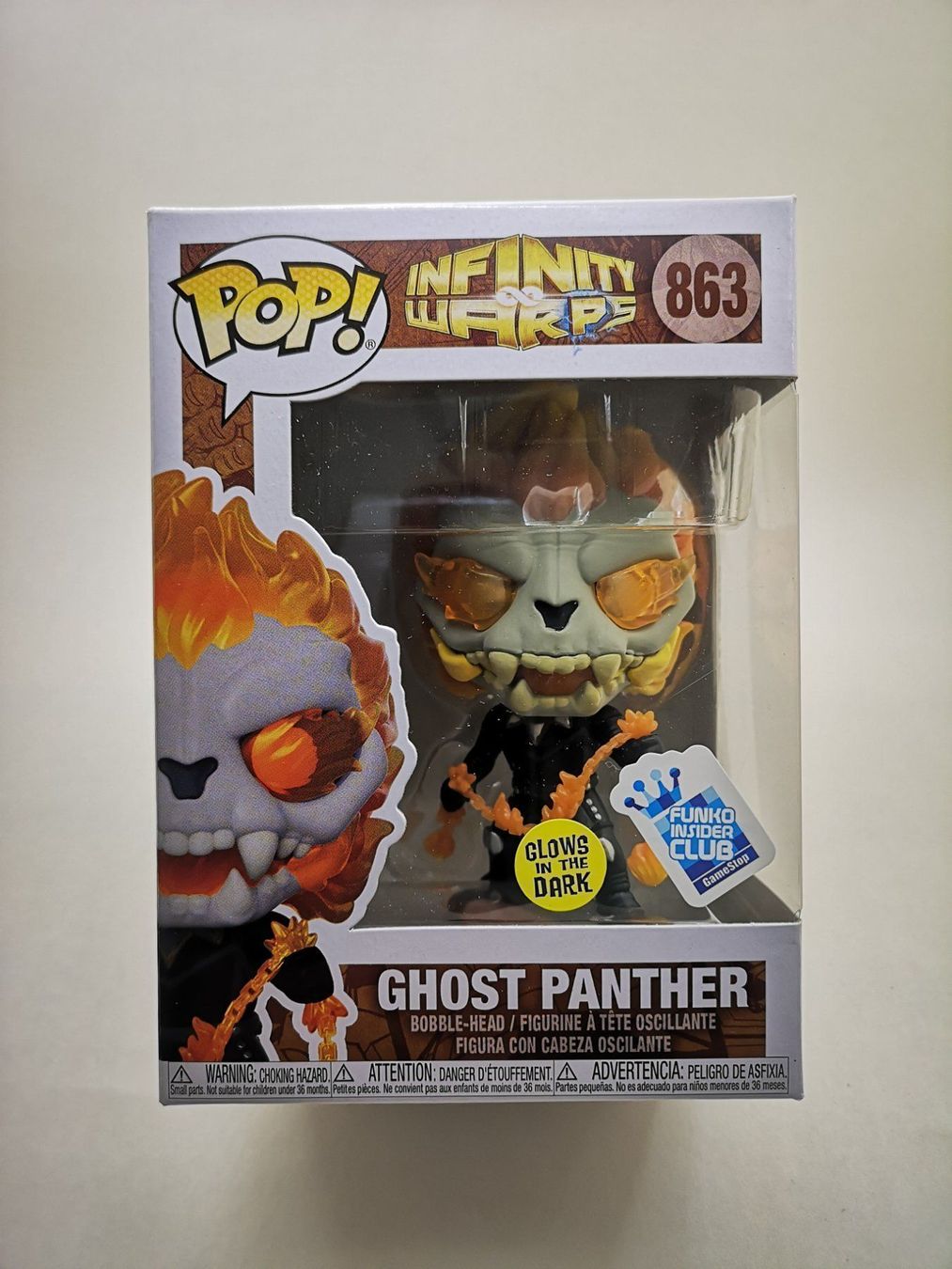 Funko Figurines: Funko Pop Ghost Panther #863 – Neuf avec emballage d'origine à Riehen par _TheCollectorShop_