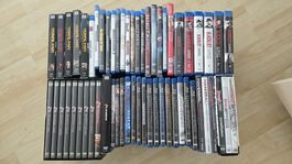 Diverse Filme in DVD und Bluray