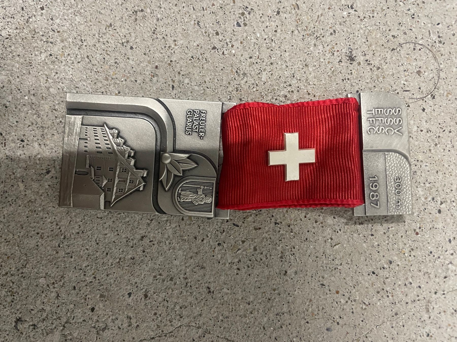 Medaglie: Freuler Palast Glarus, SVV Auszeichnung 1987 – Usato da Winterthur venduto da tam_6m5k