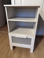 Weisses Tablar/Nachttischli mit Schublade, Top Zustand! (57)
