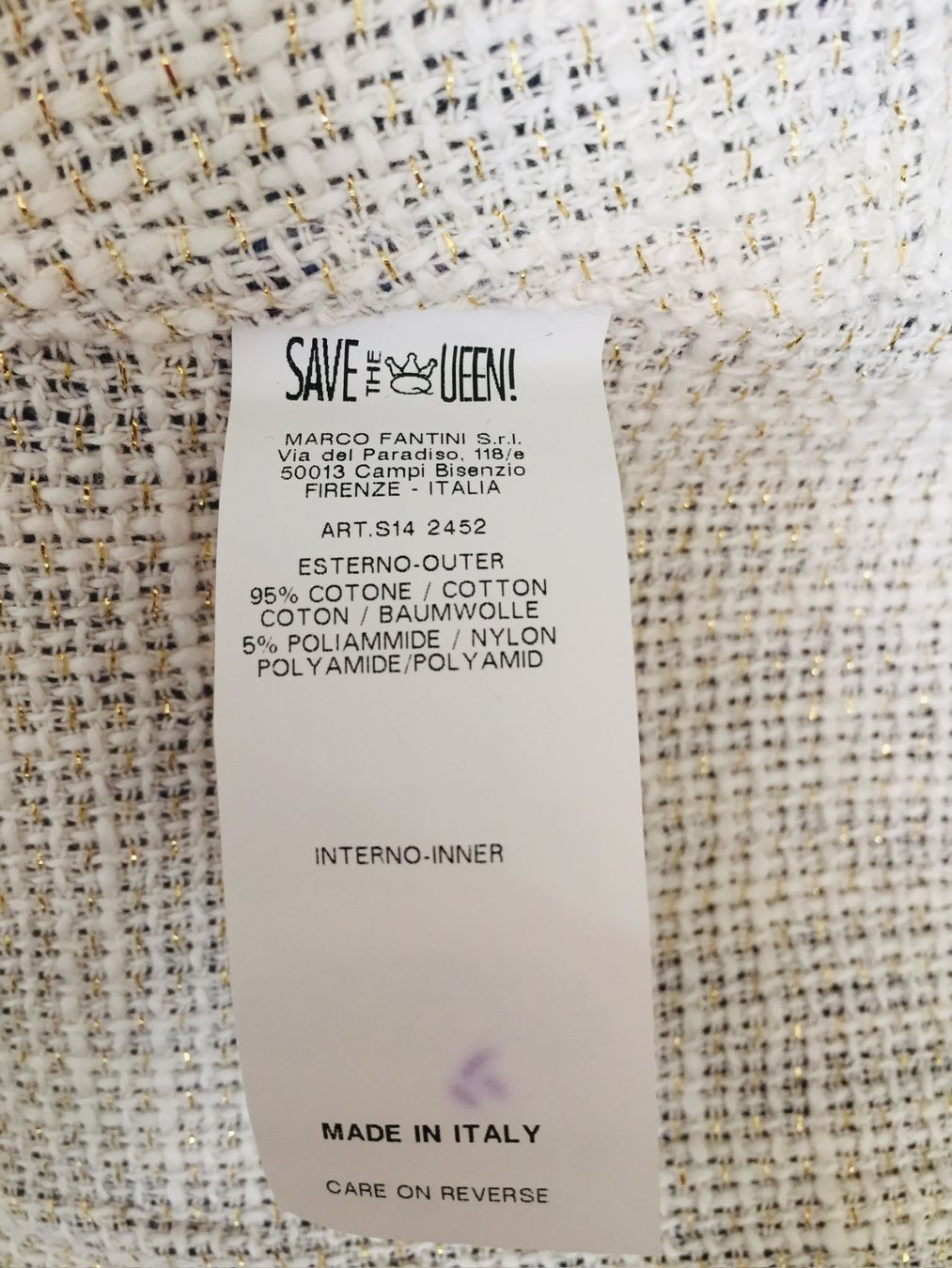 Giacche: Save the Queen- veste - L – Usato da Sion venduto da accroshoes 5