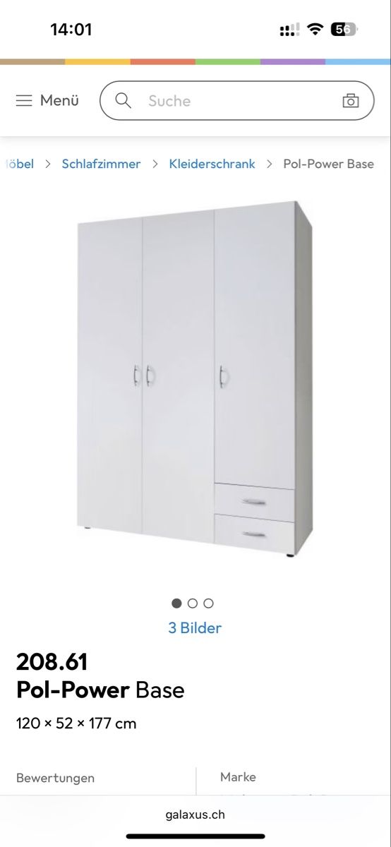 Guardaroba: Kleiderschrank – Usato da Luzern venduto da ema_7jmv 3