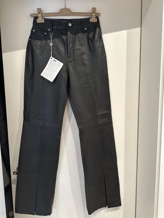 GRLFRND Leather Pants Size 26