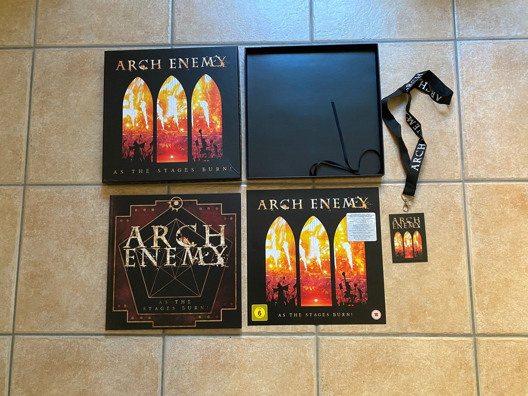 CDs: Arch Enemy | As the Stage Burn ! || Box set, Limited edition – Gebraucht aus Monthey von fel_8fp5 1