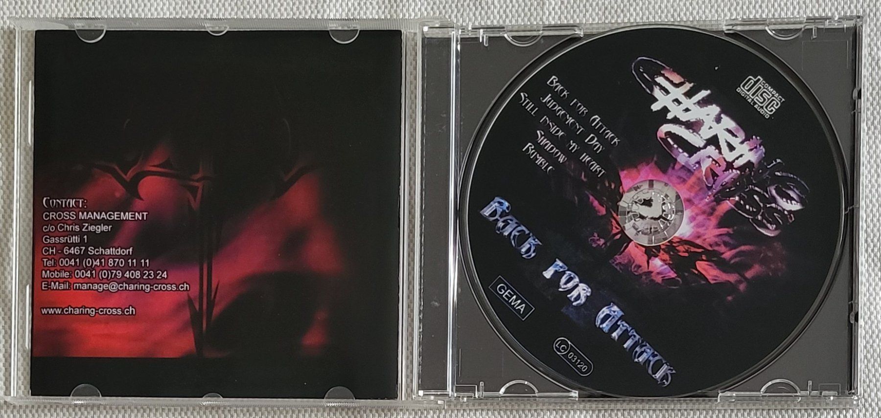 CD: Charing Cross - Back for attack – Usato da Villars-sur-glane venduto da Epsilonhike 2