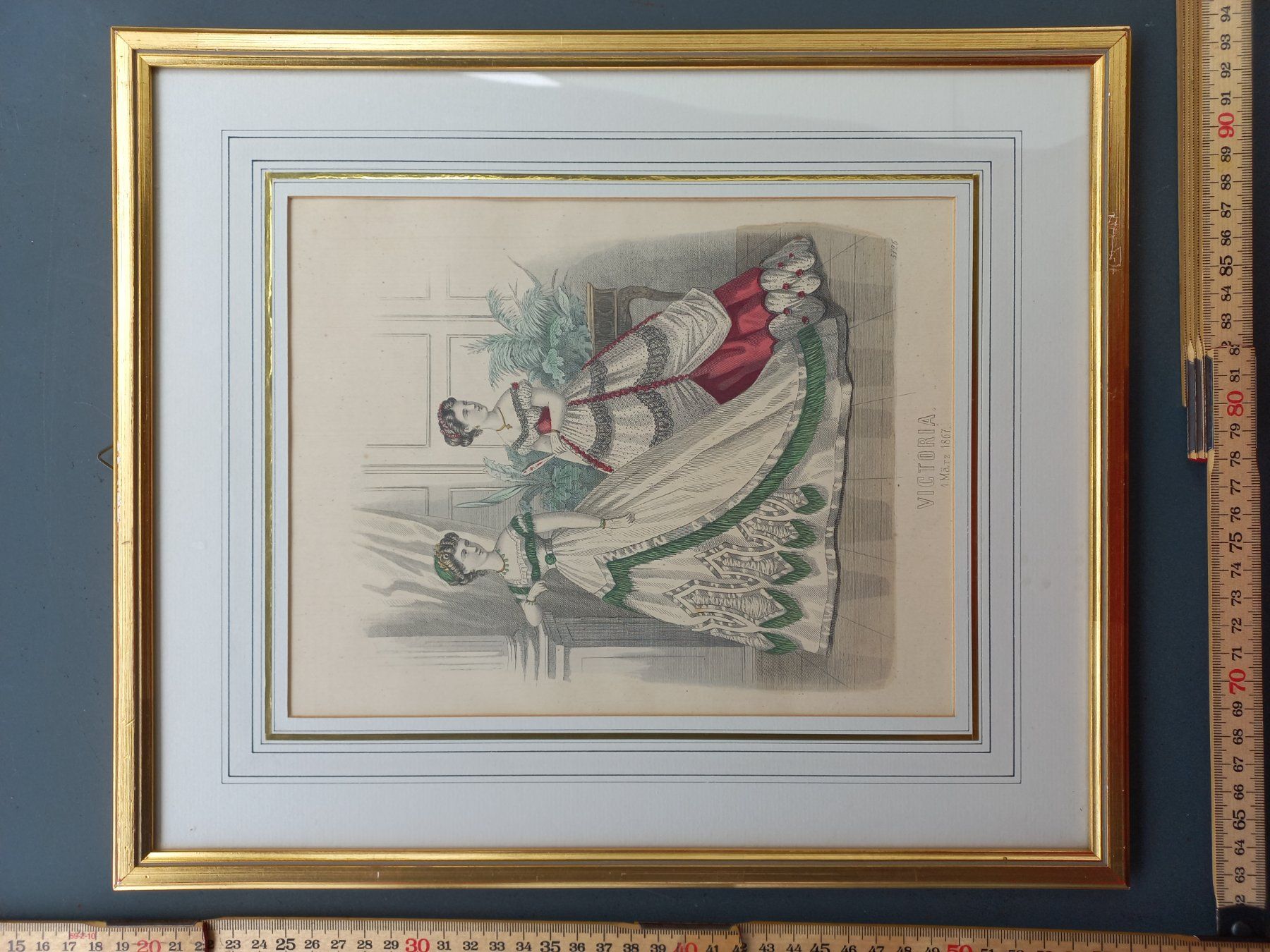 Gravures: 2 Stiche, Mode, 19. Jhrd. – D'occasion à Horw par Bellevue10 5