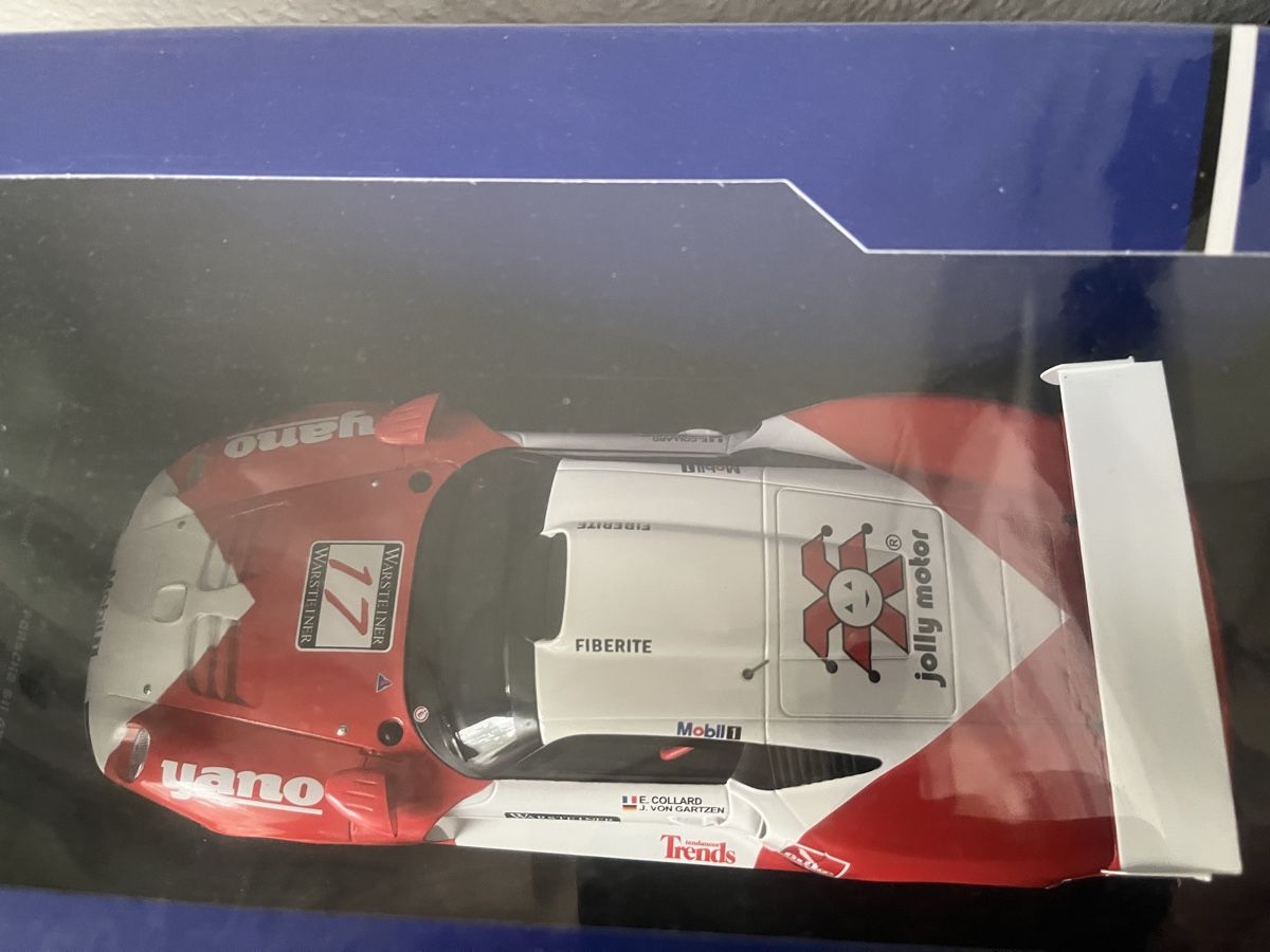 Porsche Modellini d'auto: Porsche 911 GT1.  1:18 – Nuovo e nell'imballaggio originale da Rümlang venduto da Papamoll4 1