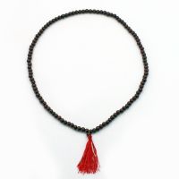 Rosenholz-MALA Buddha Gebetskette 50 cm-6 mm Indien