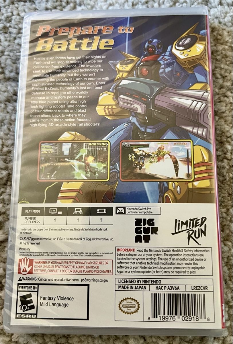 Giochi: ExZeus: The Complete Collection - Nintendo Switch – Nuovo e nell'imballaggio originale da Crassier venduto da Stickmoo 1