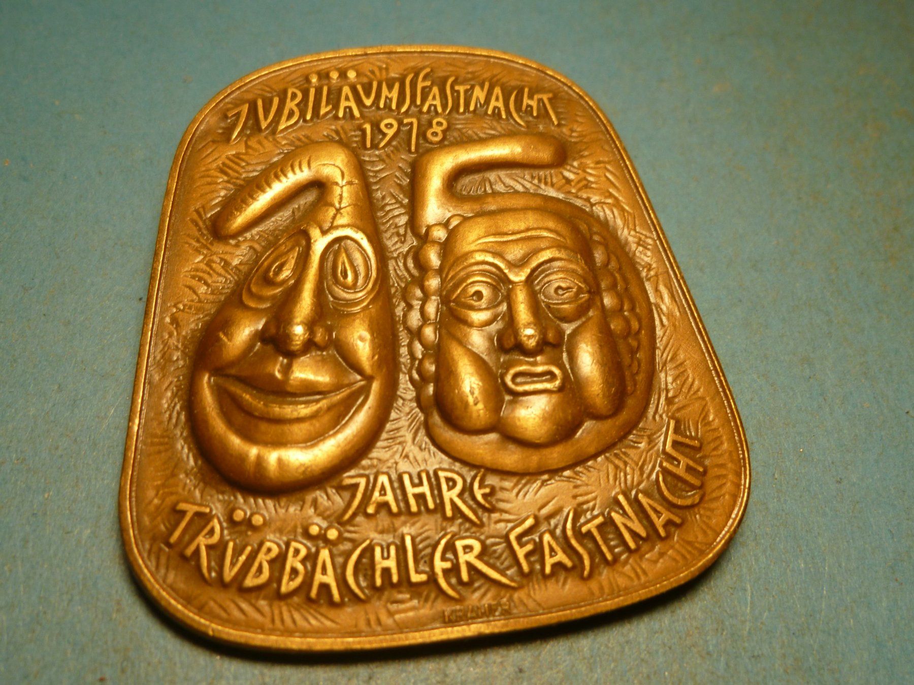 Placchette & Badge: TRÜEBBACH 1978 BRONZE – Usato da Ried (Muotathal) venduto da Mandarin02