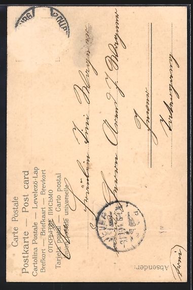 Cartoline postali: Grusskarten-AK Oldenburg / O., Friedensd – Usato da Berlin venduto da bartko-reher 1