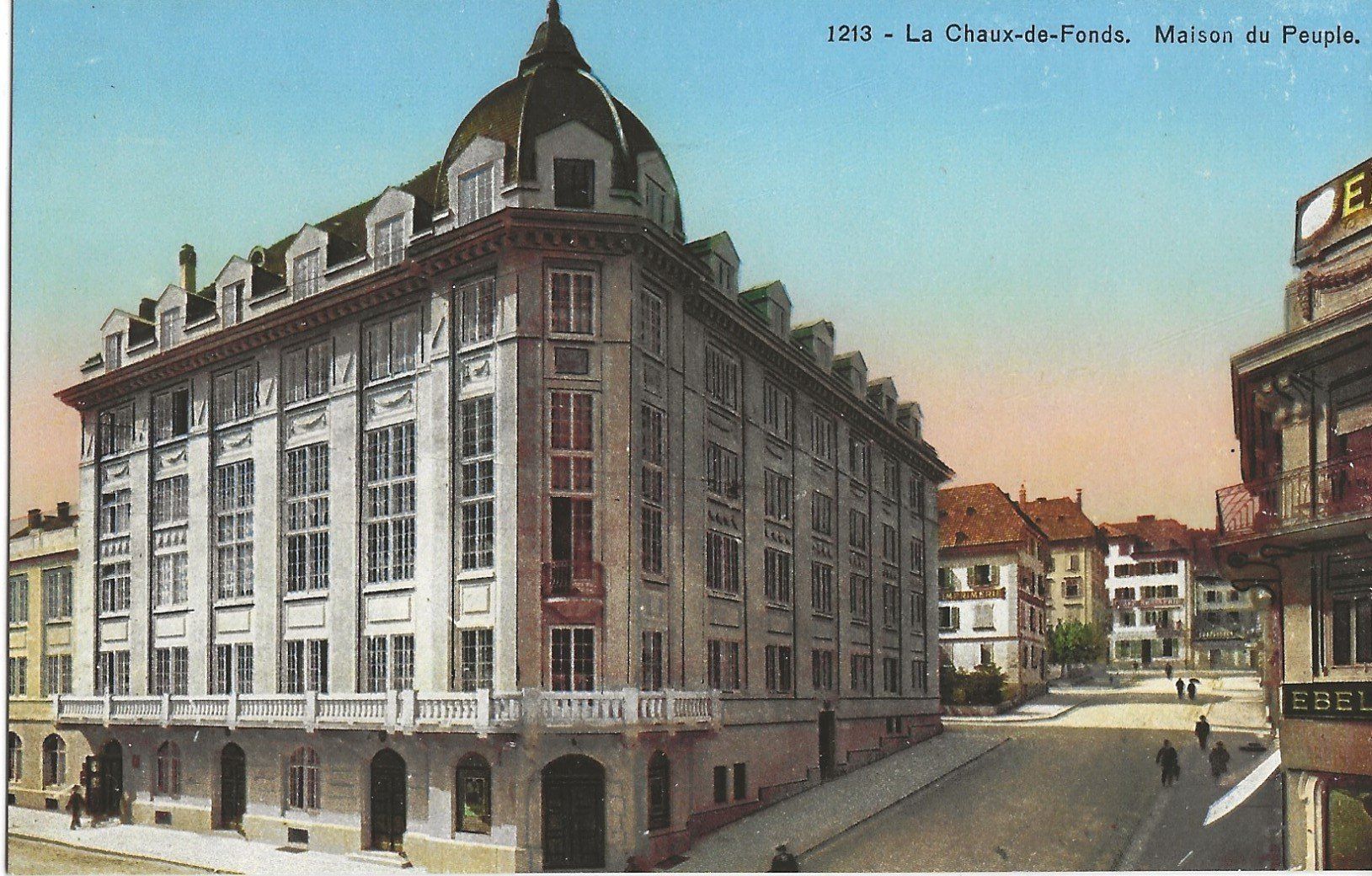 Cartoline postali: La Chaux-de-Fonds – Usato da Frauenfeld venduto da Merk52