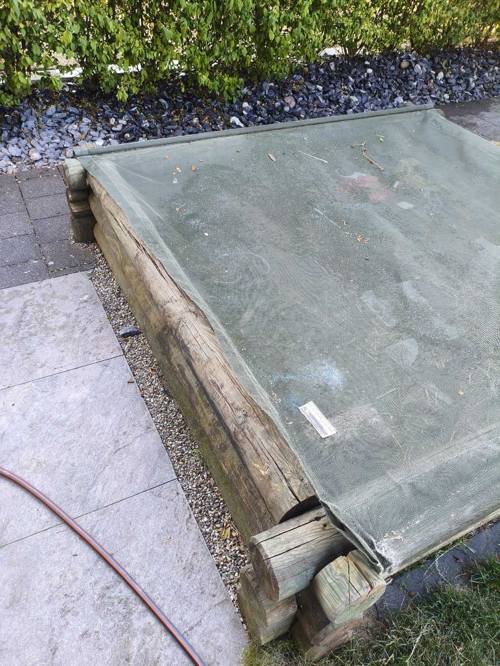 Sabbiera per bambini: Sandkasten Holzbalken mit Abdeckung gebraucht – Usato da Grosswangen venduto da sandro-e88 1