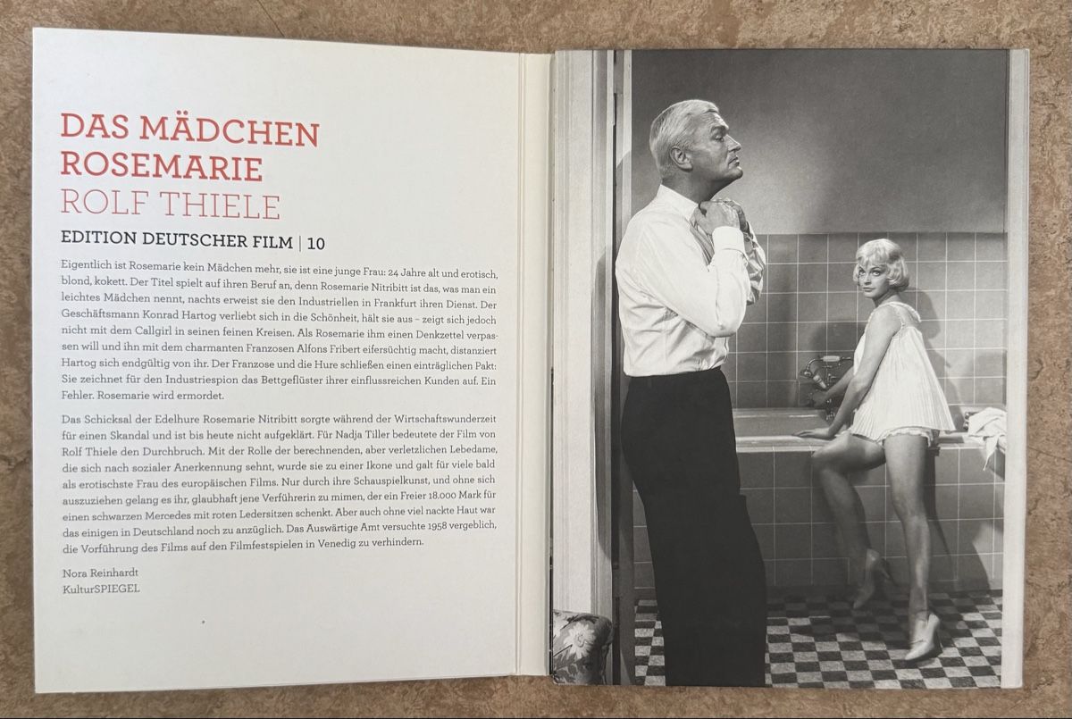 Tutti i DVDs: DAS MÄDCHEN ROSEMARIE – Nuovo (secondo la descrizione) da Dietikon venduto da AndreaSch01 2