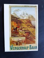 Carte postale, CP, Wengernalp-Bahn, Anton Reckziegel, 1895