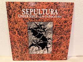SEPULTURA - Under Siege (Live in Barcelona) Laserdisc Japan