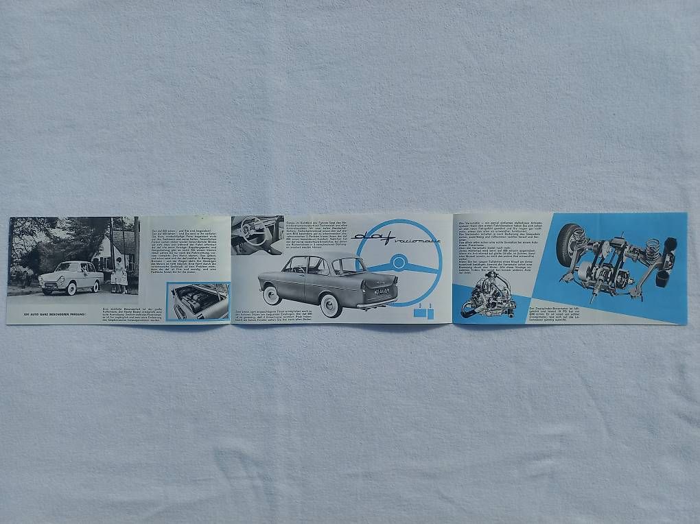 Documenti: DAF 600 Variomatic / Oldtimer Prospekt – Usato da Frauenkappelen venduto da Chruetzhubel 2
