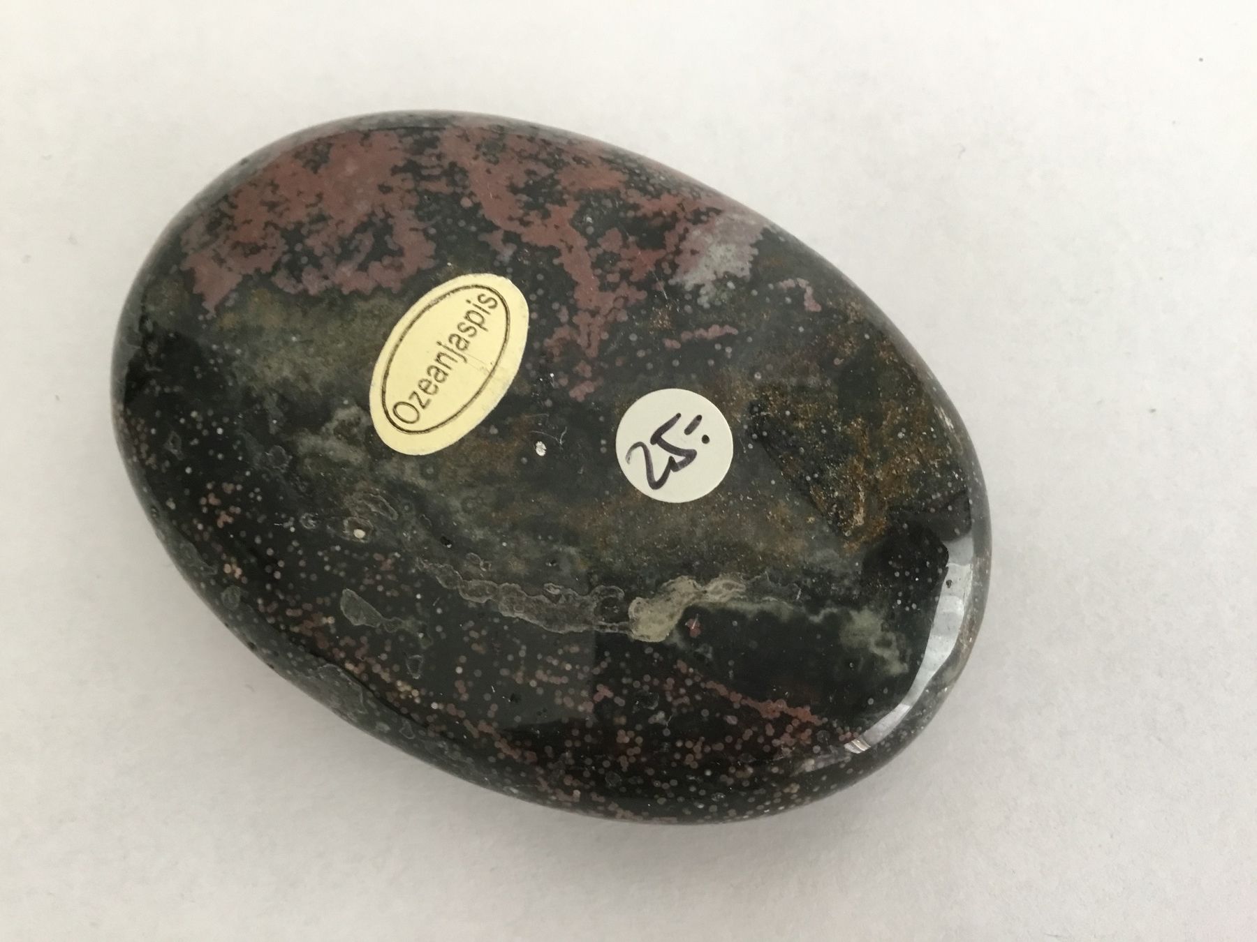 Minerali & Pietre curative: Massage Seifenstein Ozeanjaspis – Nuovo e nell'imballaggio originale da Doppleschwand venduto da Fortuna5859