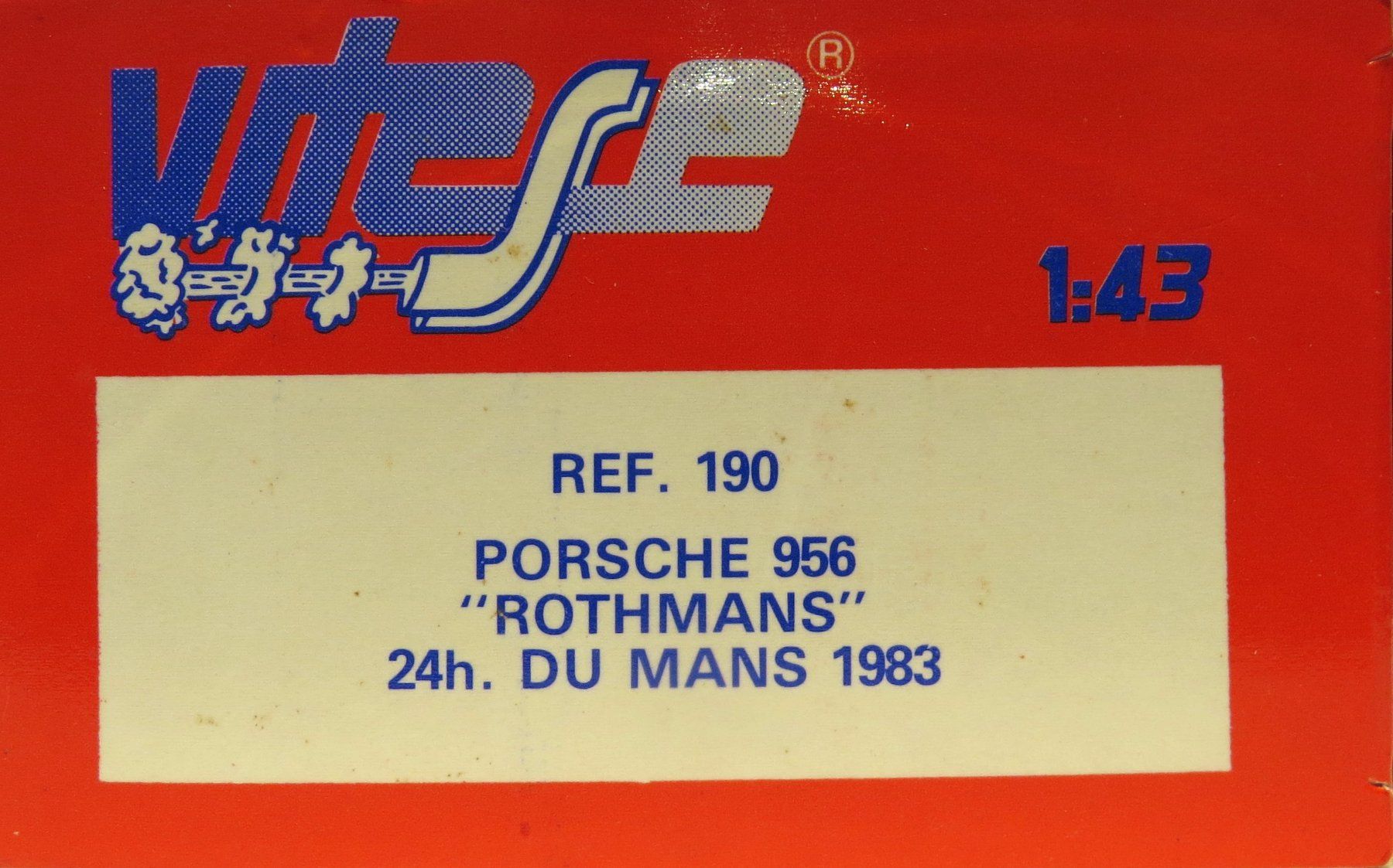Porsche Voitures modèles: 1:43 Porsche 956 Le Mans 1983 – Neuf (Voir description) à Ettingen par campione_1 2