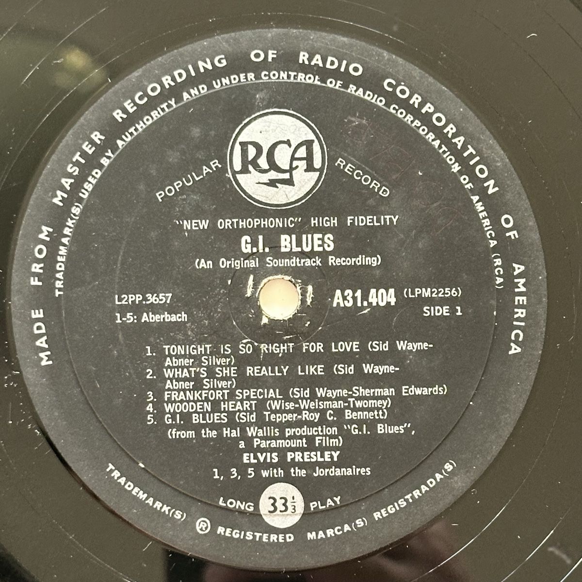 Dischi in vinile: Elvis - G.I. Blues (Südafrika) – Usato da Etzwilen venduto da presley3577 5