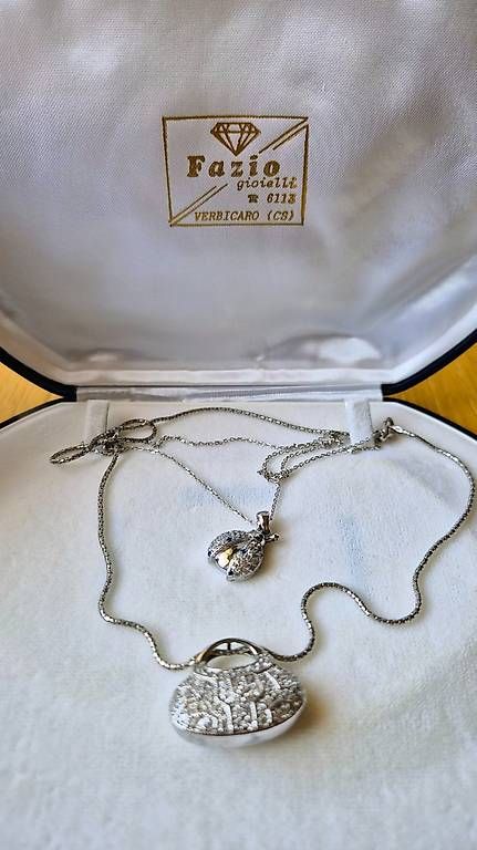 Ketten: Collier en argent 925 avec pendentif – Gebraucht aus La Chaux-de-Fonds von danydeneuch 1
