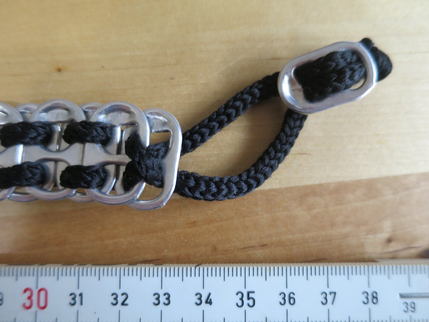 Catenine: Halsband aus Dosenverschlüssen, upcycled – Nuovo (secondo la descrizione) da Zürich venduto da 1.Simon 5