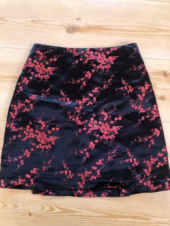 Jupe effet satin