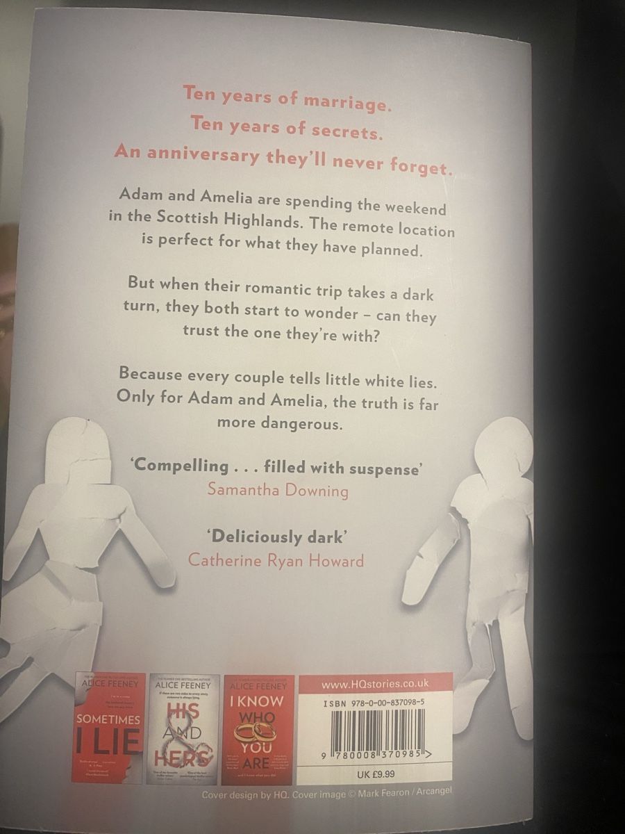 Libri: "Rock Paper Scissors" Alice Feeney – Usato da Epagny venduto da nie_n5yb 1