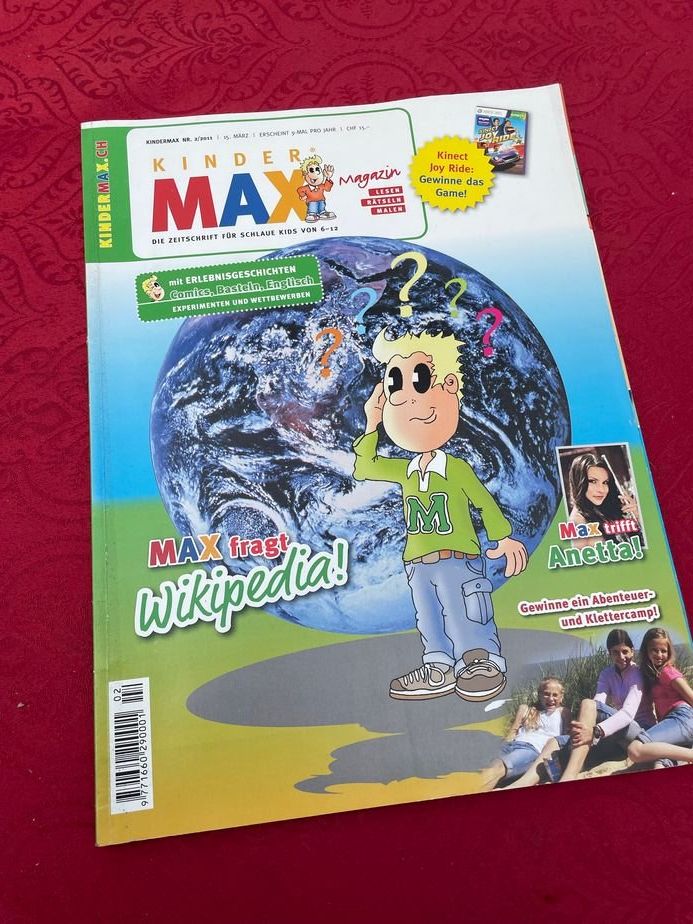 Riviste & Magazine: Kinder Max Magazin – Usato da Bergdietikon venduto da Book-4-you_2nd