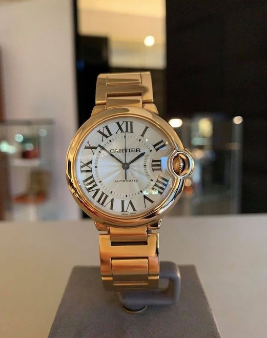 Cartier Orologi: Cartier Ballon Blue Gold 42mm – Nuovo e nell'imballaggio originale da Triesen venduto da hor_6kx9 1